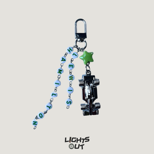 Lewis Hamilton | Car Keychain Green