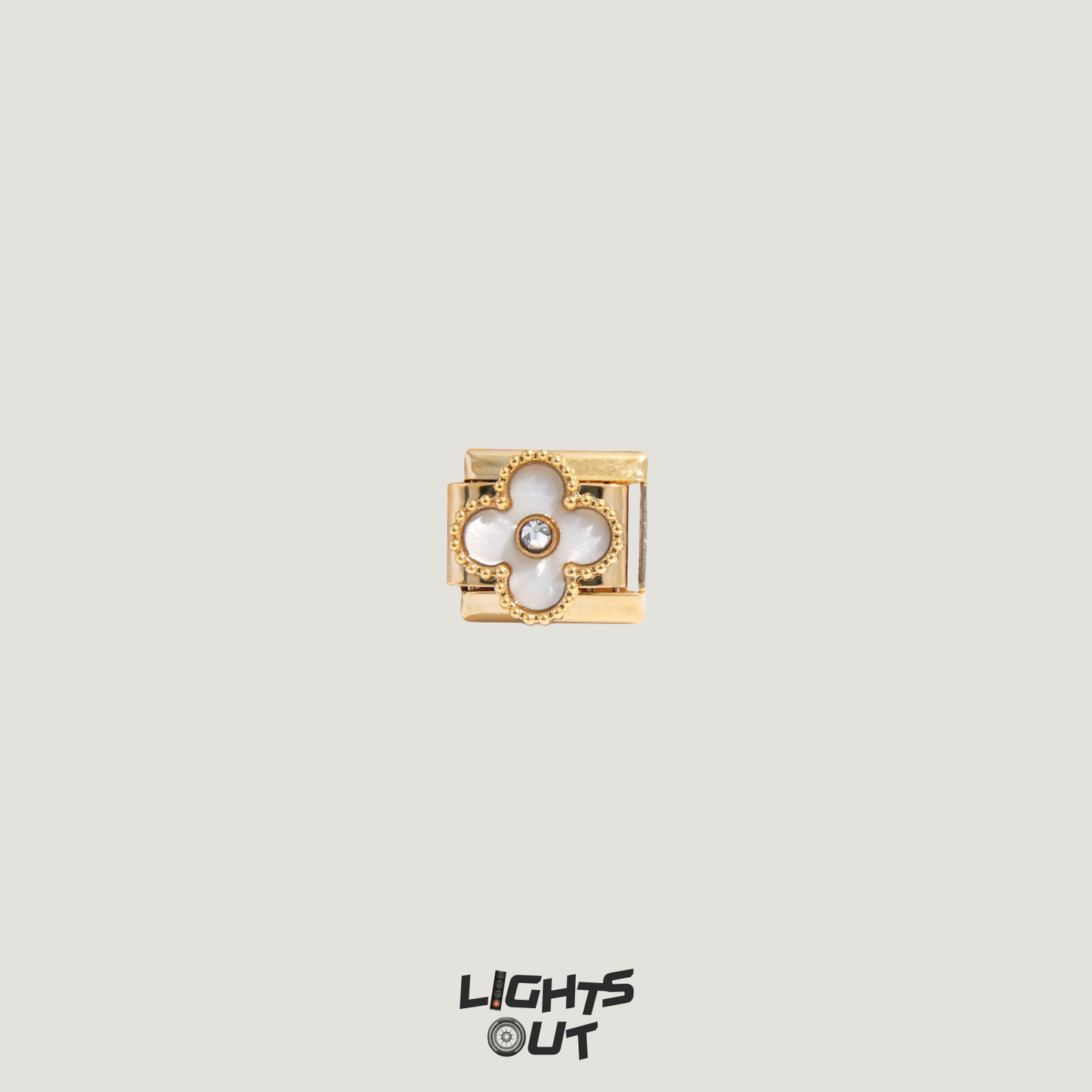 Clover and Flowers - Italian Charms (Gold and Silver)