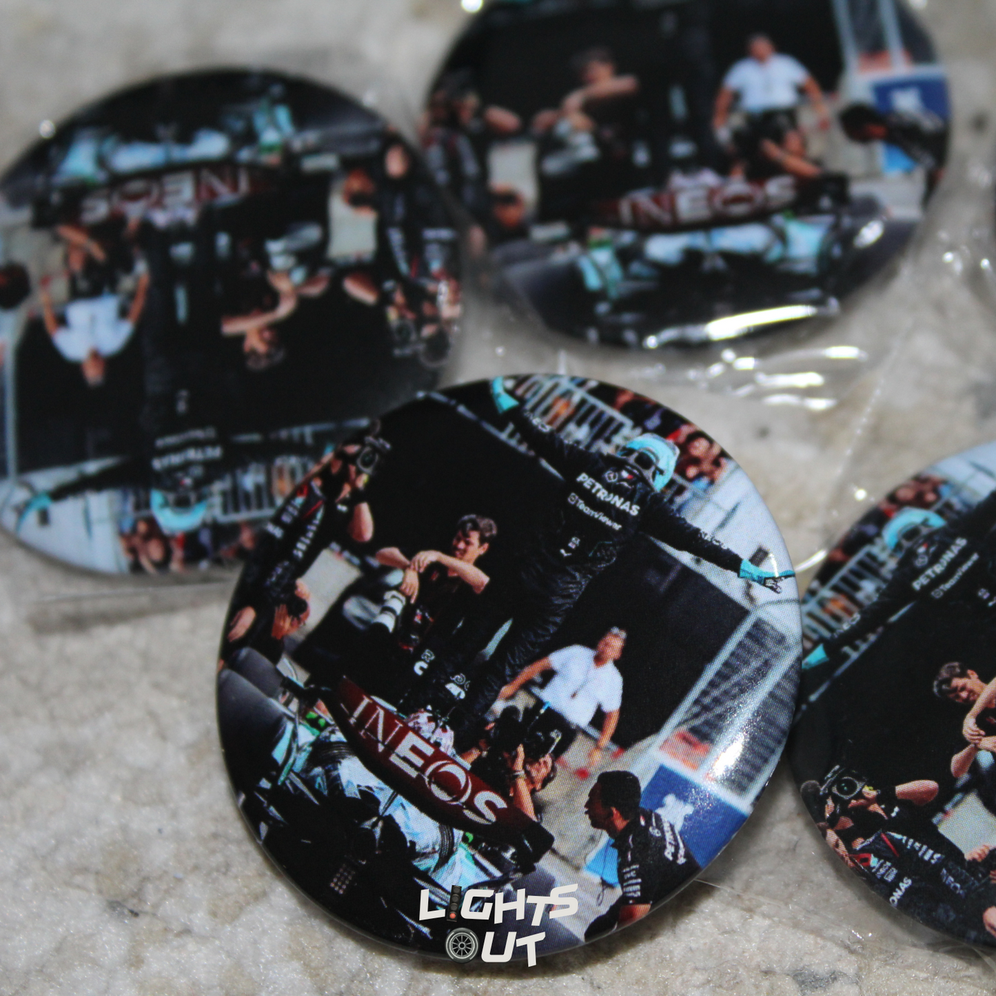 GR63 Pose Pin Badge