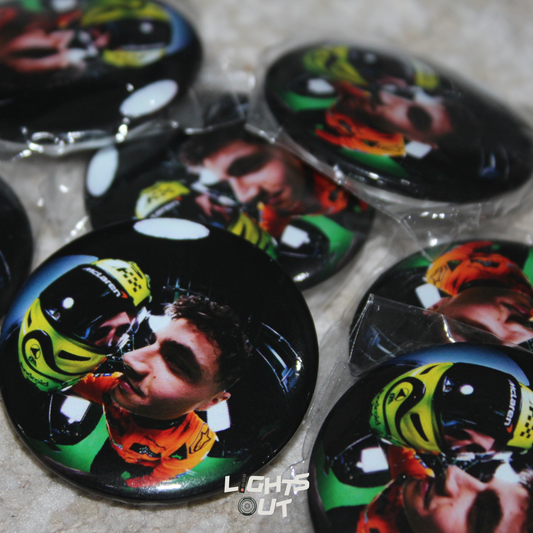 LN4 Fisheye Pin Badge