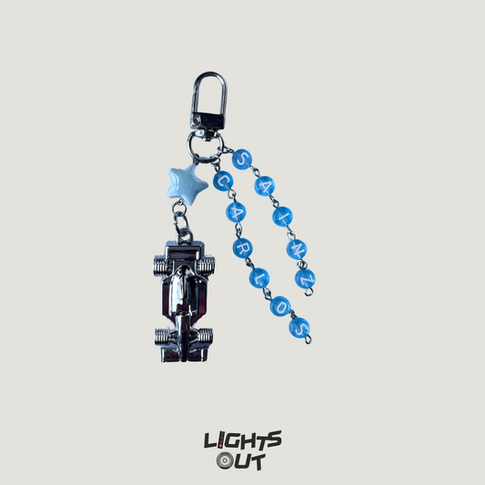Carlos Sainz | Car Keychain Blue