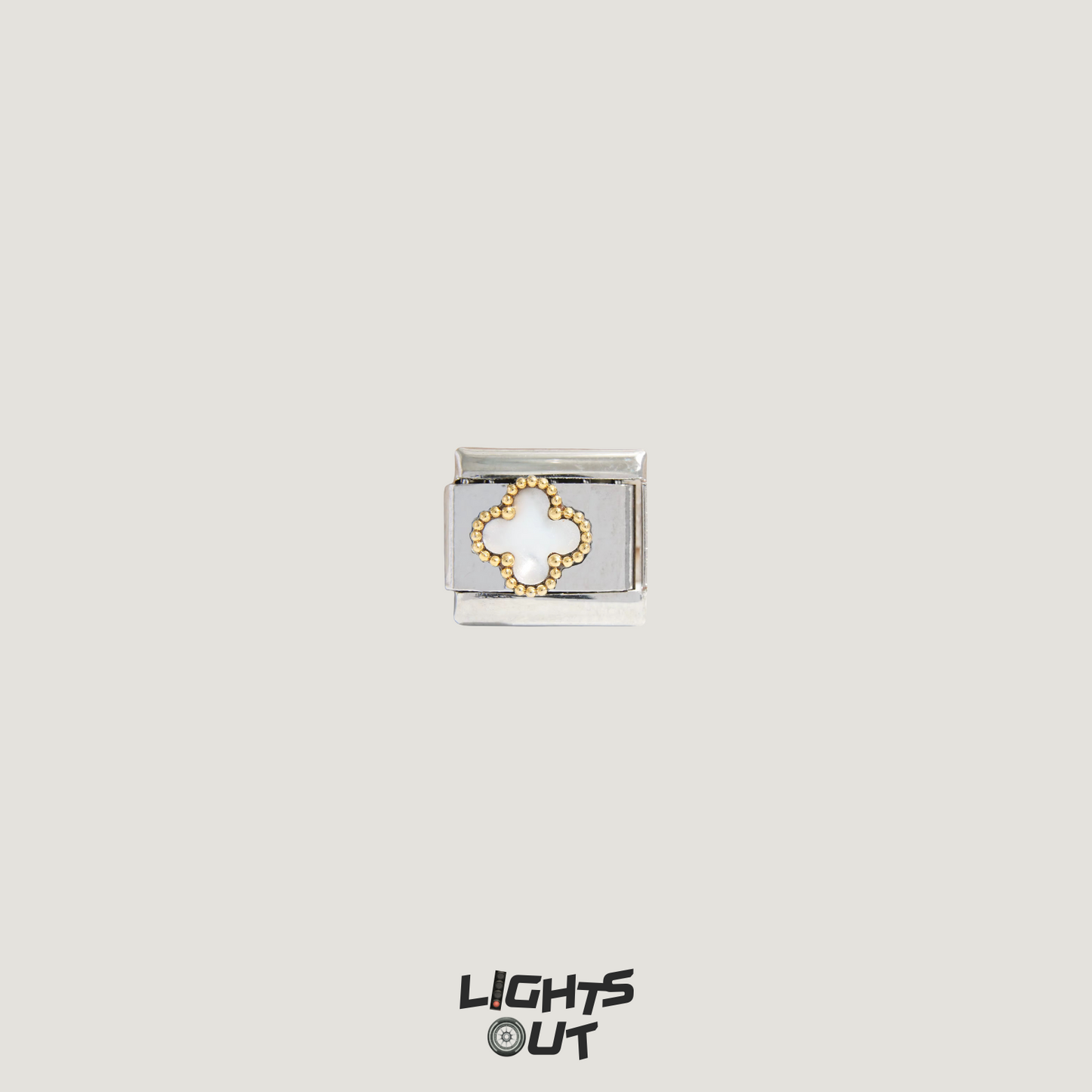 Clover and Flowers - Italian Charms (Gold and Silver)