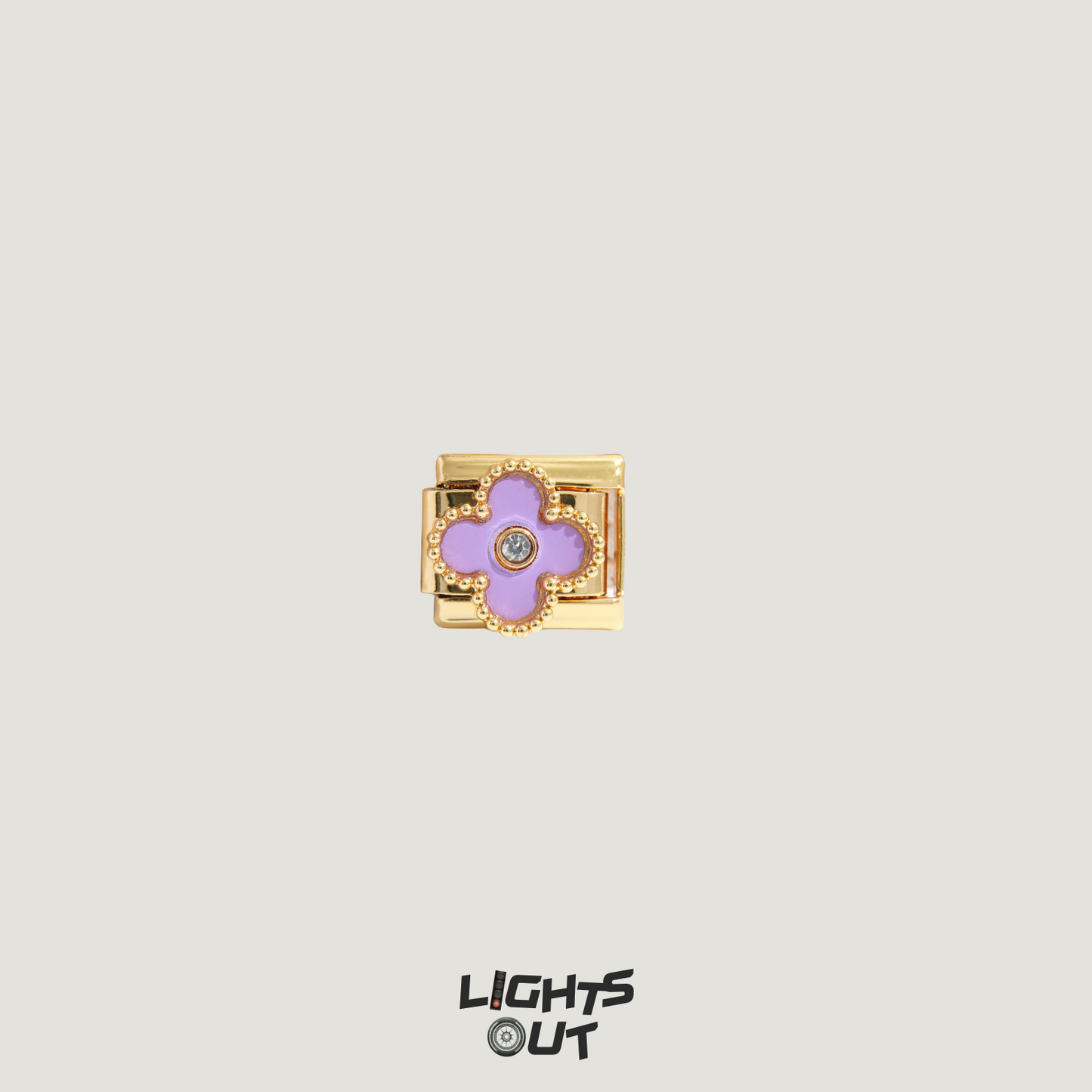 Clover and Flowers - Italian Charms (Gold and Silver)