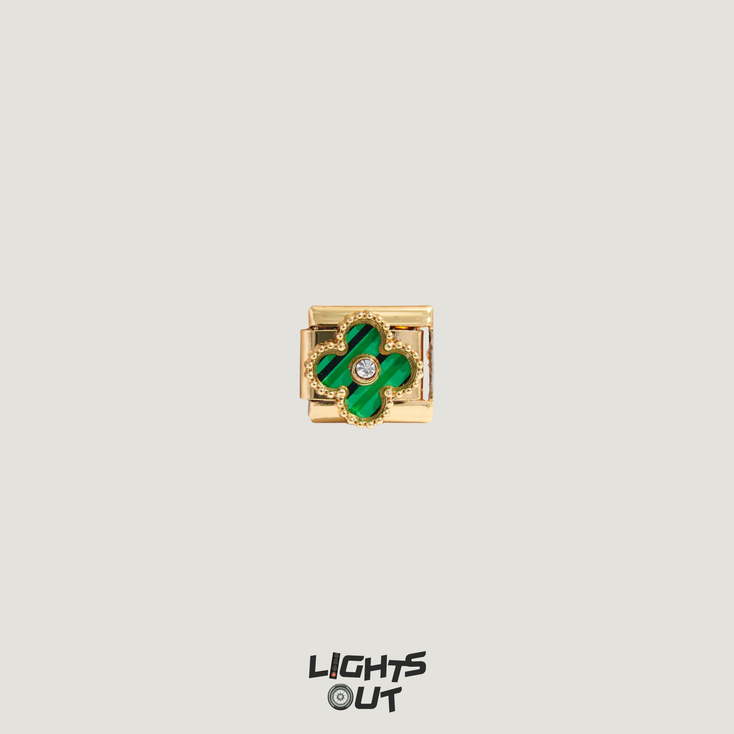 Clover and Flowers - Italian Charms (Gold and Silver)
