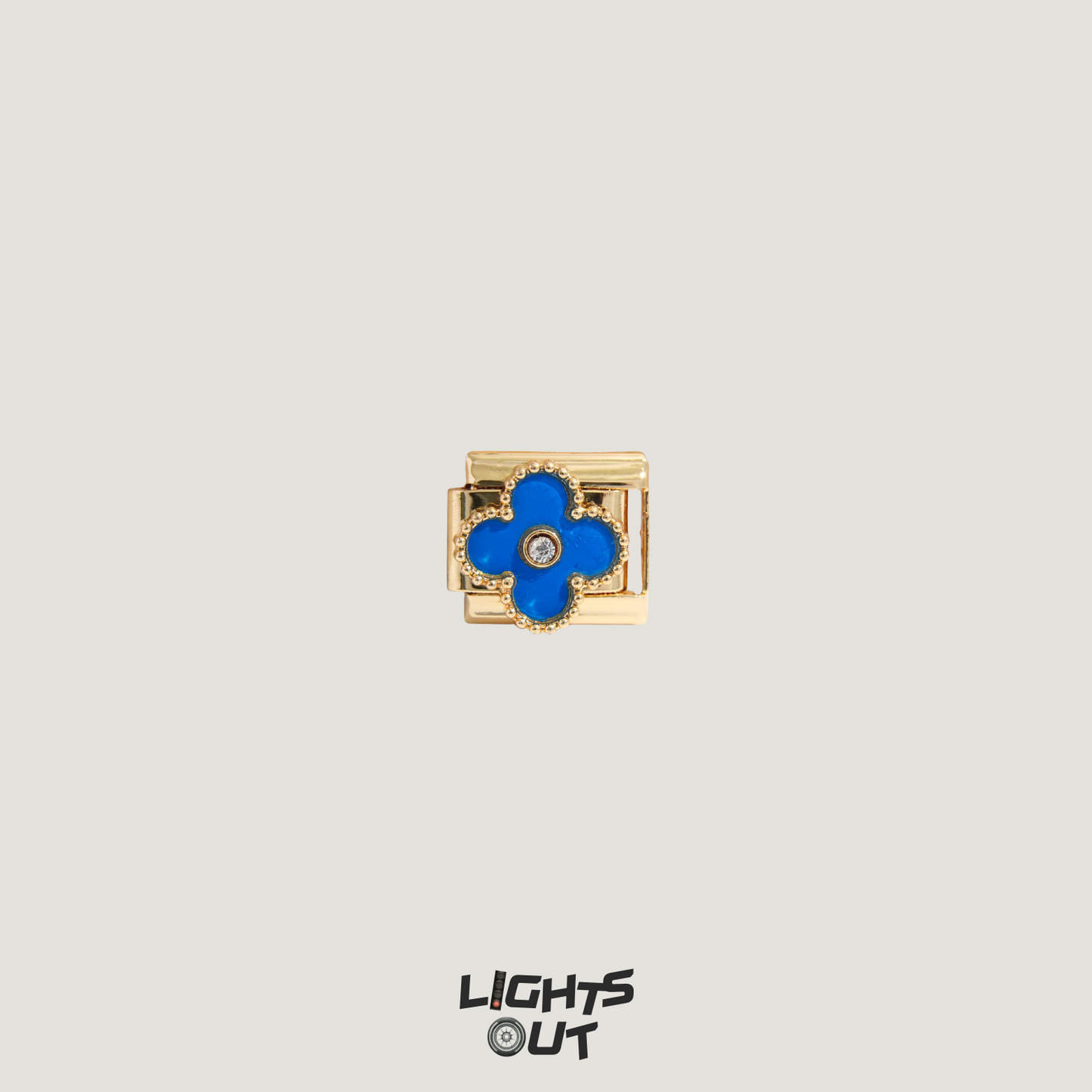 Clover and Flowers - Italian Charms (Gold and Silver)