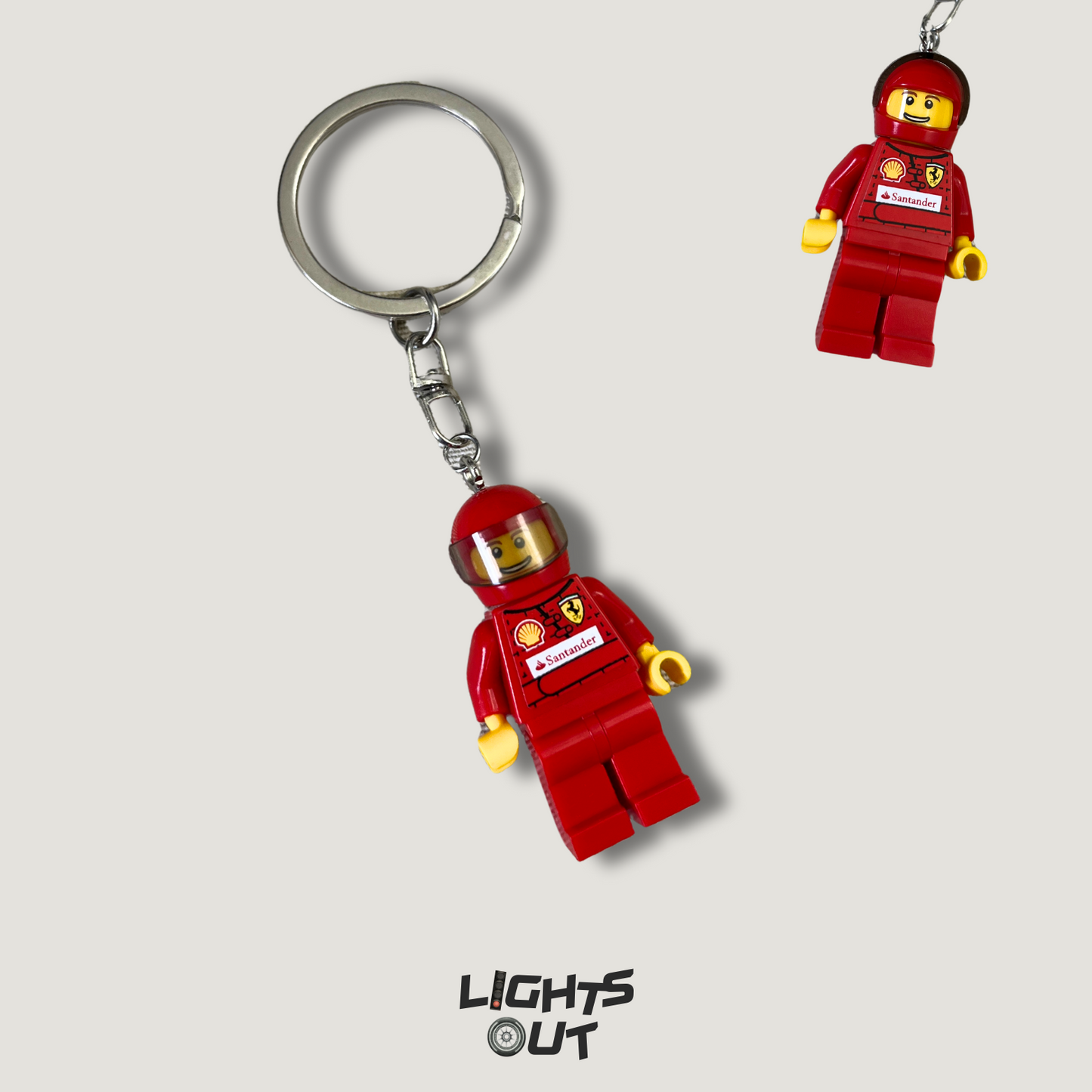 F1 Lego Keychain | Ferrari