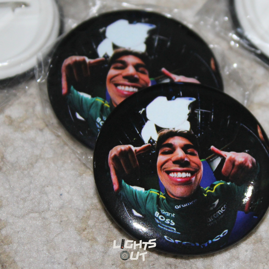 LS18 Fisheye Pin Badge