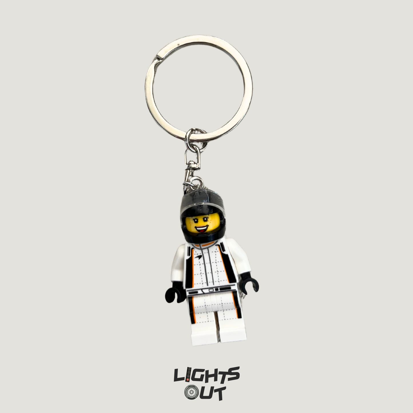 F1 Lego Keychain | Mclaren