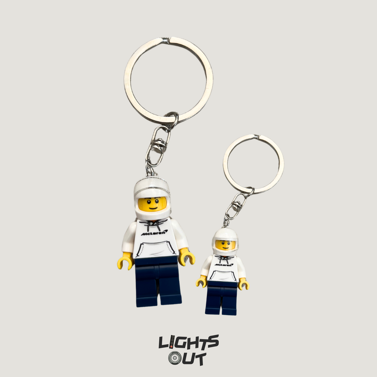 F1 Lego Keychain | Mclaren