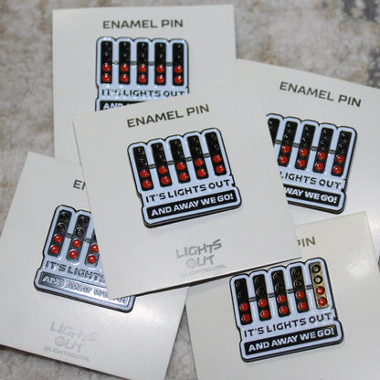 F1 Enamel Pins
