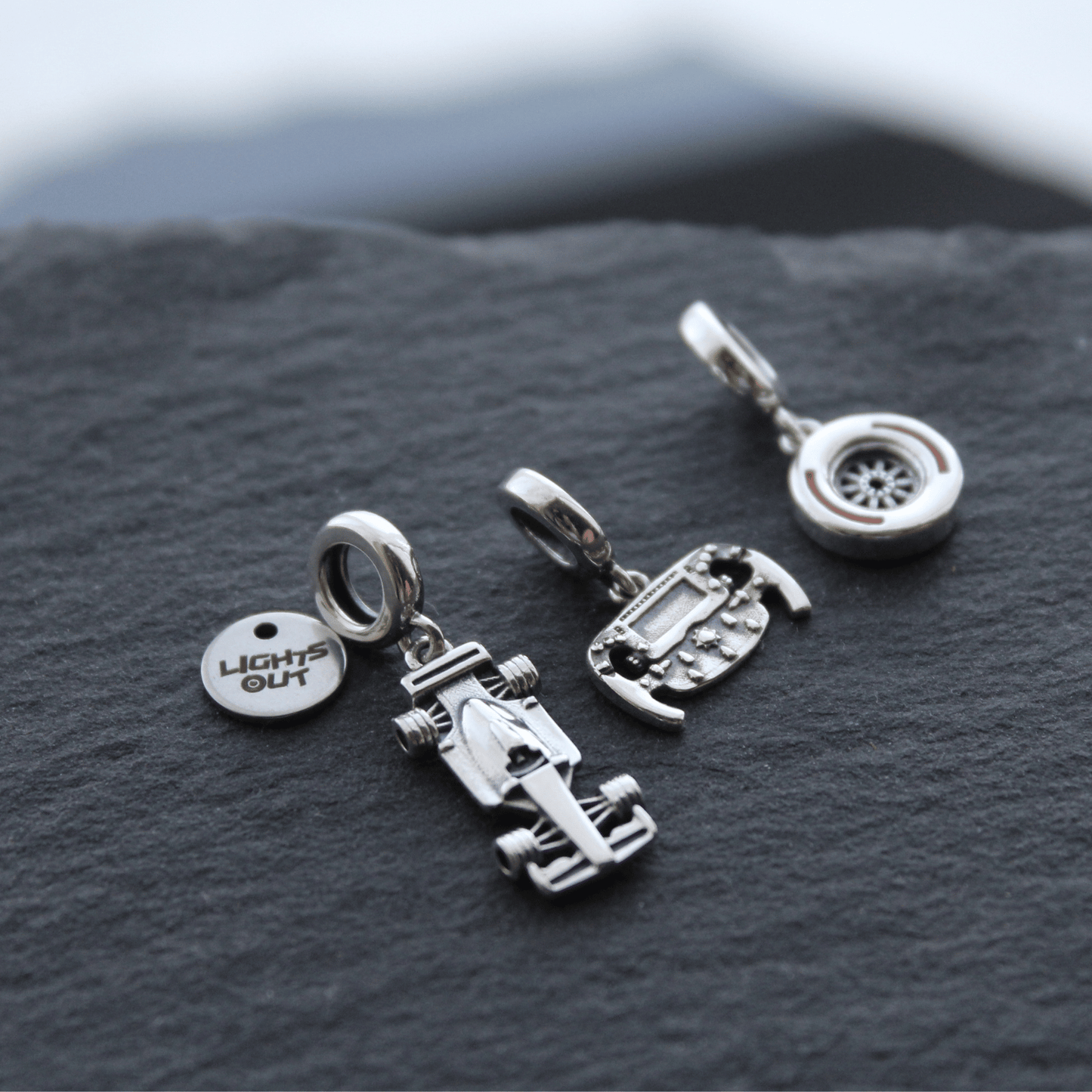 F1 Sterling Silver S925 Pendants